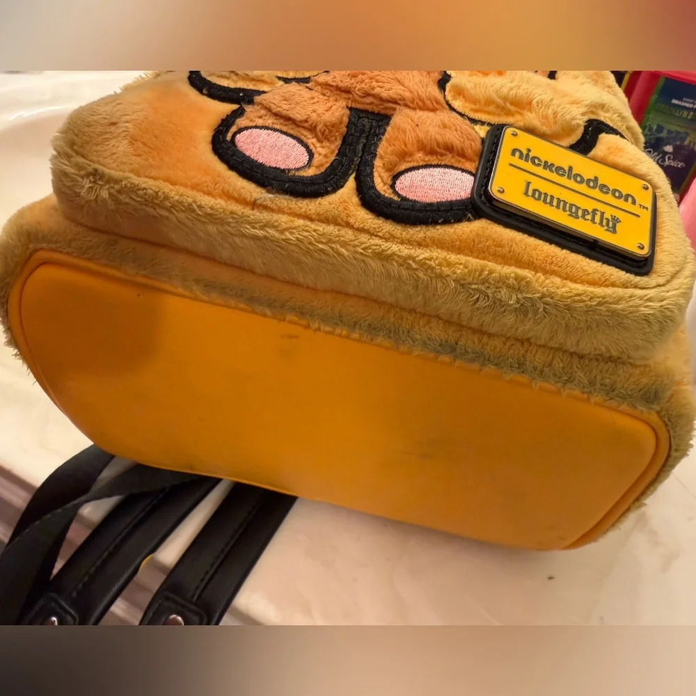 Loungefly Garfield & Pooky Plush Mini Backpack Nickelodeon Fuzzy Bag - Picture 9 of 9
